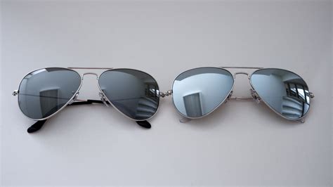 ray ban silver flash